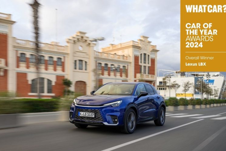 Nový Lexus LBX získal ocenění od magazínu What Car?