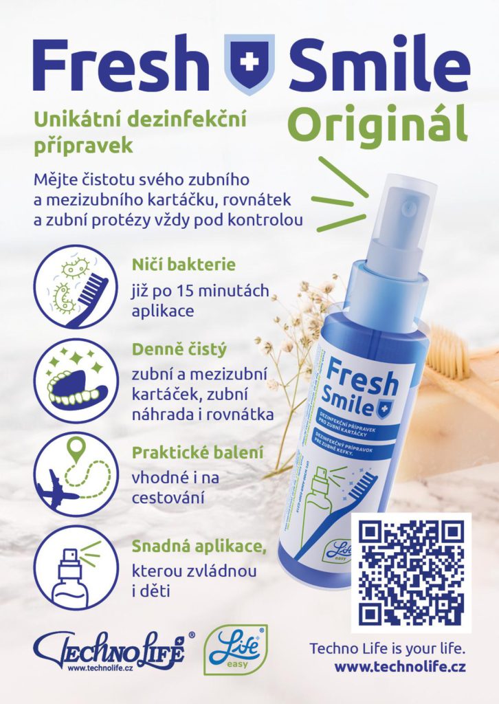 Stačí pár střiků? Vyzkoušeli jsme dezinfekční sprej na zubní kartáčky Fresh Smile